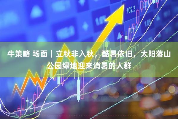 牛策略 场面｜立秋非入秋，酷暑依旧，太阳落山公园绿地迎来消暑的人群